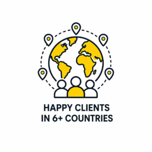 Happy Clients in 6+ Countries