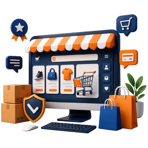 eCommerce website and online shopping store design